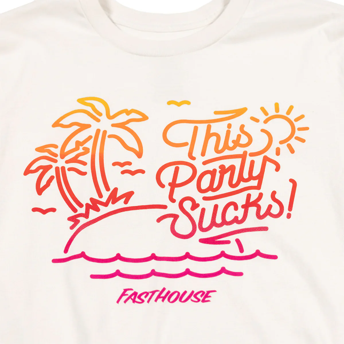 Fasthouse Castaway Tee - Womens - Natural - Image 3