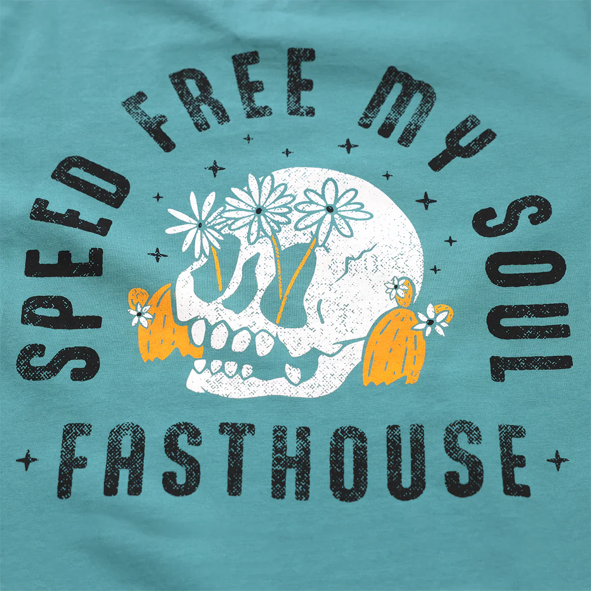 Fasthouse Charmed Tee - Womens - Blue Spruce - Image 4