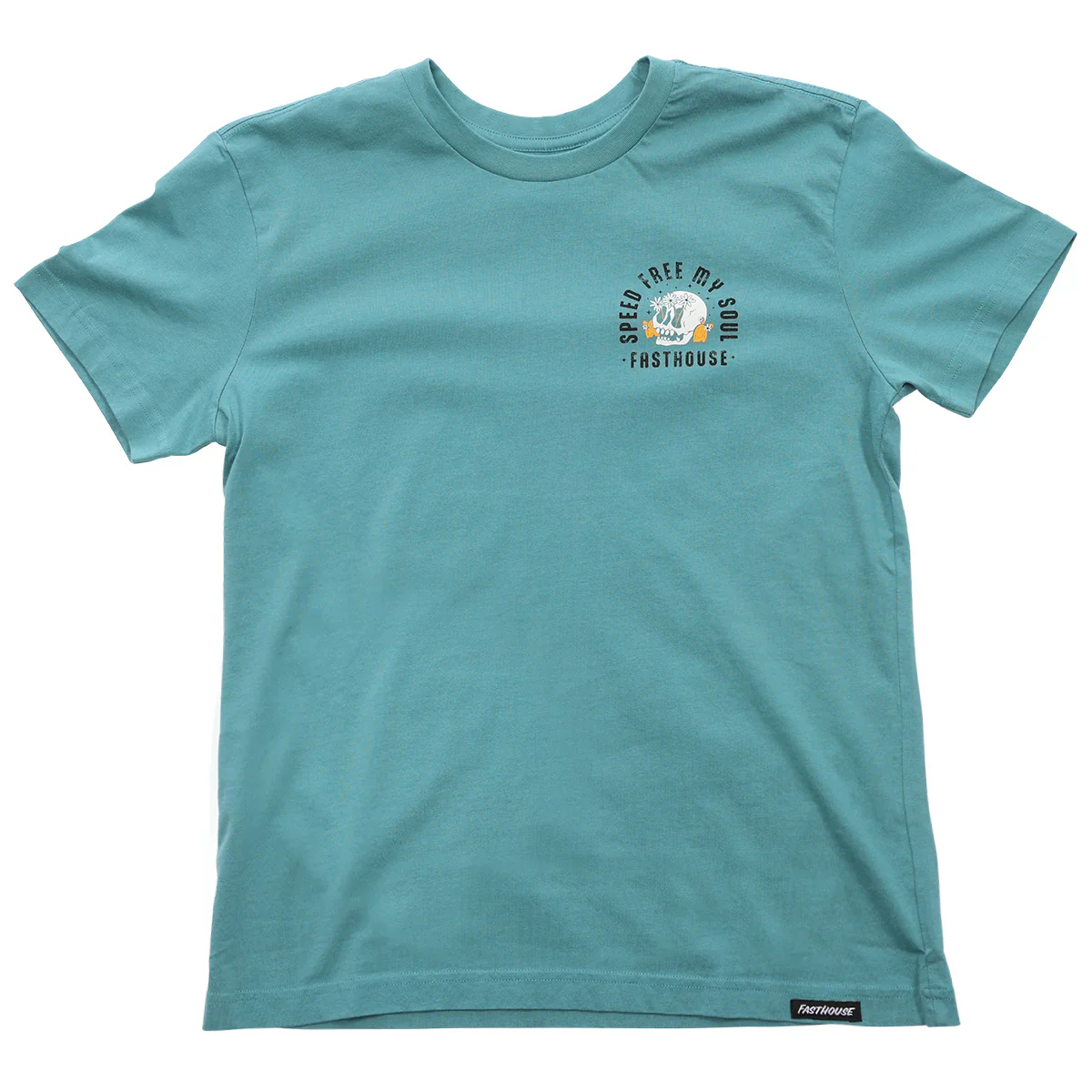 Fasthouse Charmed Tee - Womens - Blue Spruce - Image 5