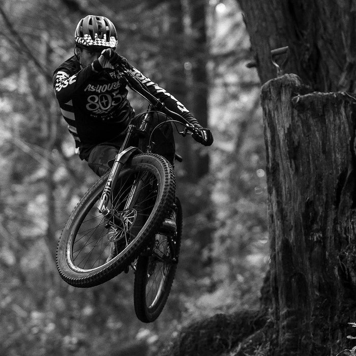 Fasthouse Classic 805 Long Sleeve MTB Jersey - Black - Image 3