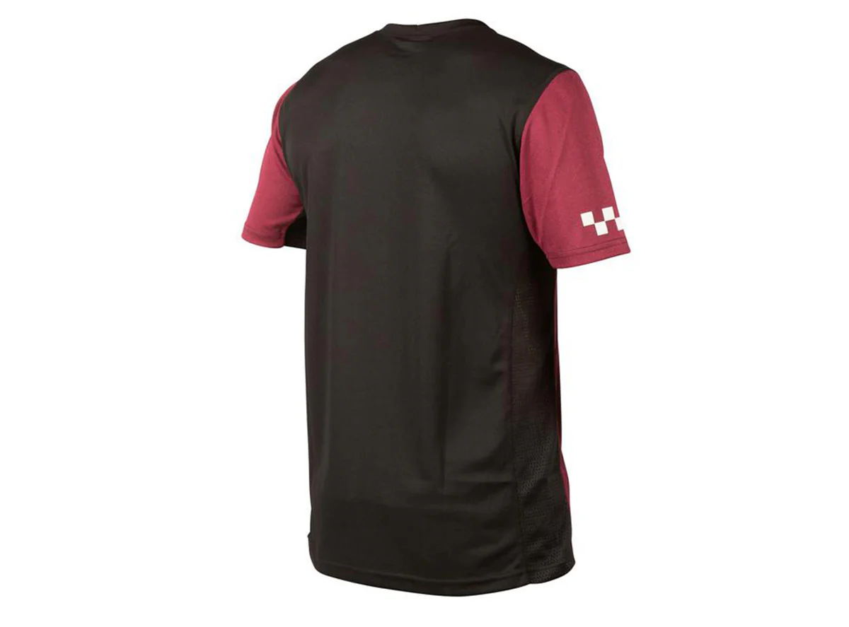 Fasthouse Classic Cartel Short Sleeve MTB Jersey - Heather Maroon - Image 2