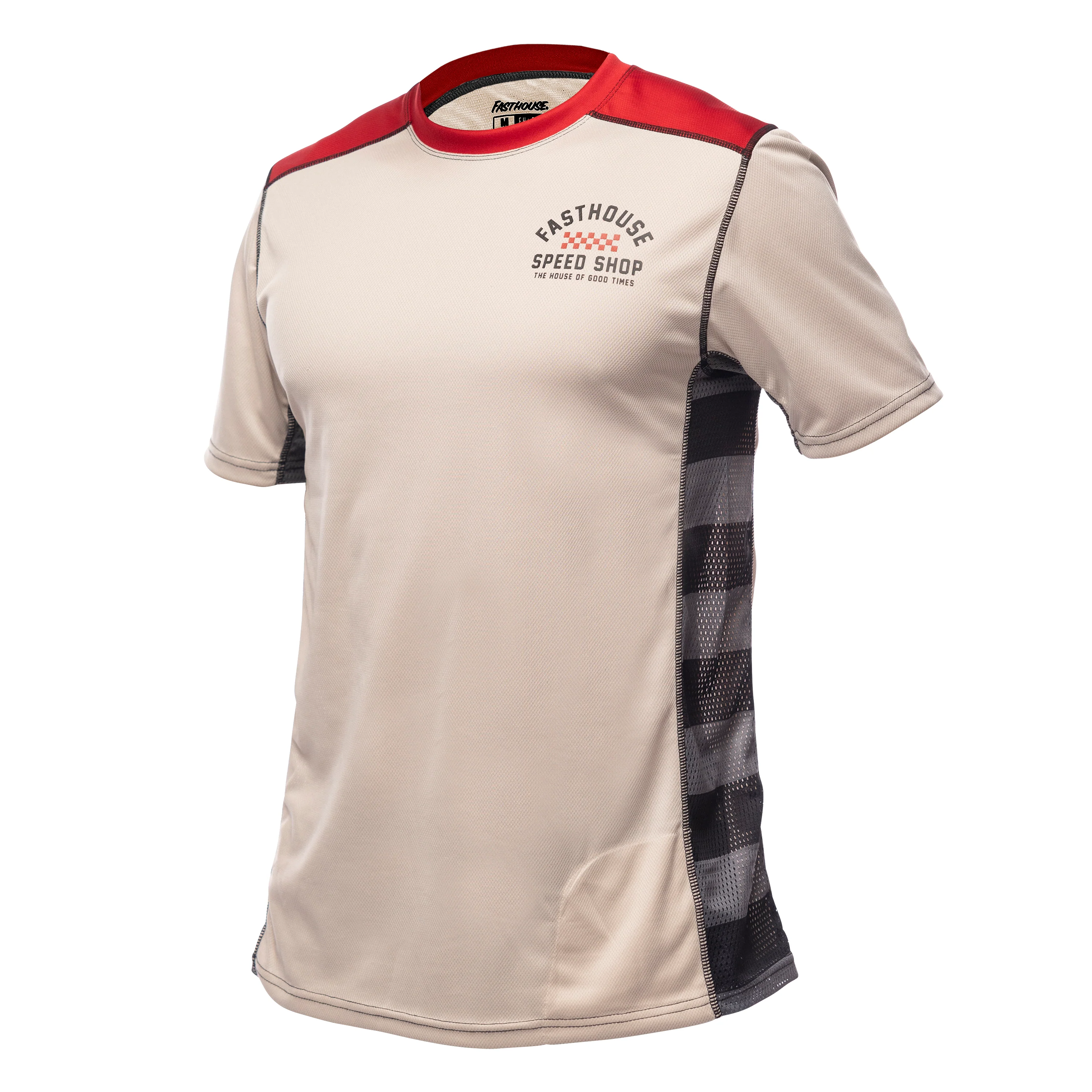 Fasthouse Classic Outland Short Sleeve MTB Jersey - Cream