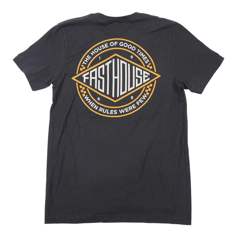 Fasthouse Coastal Tee - Black - Image 2