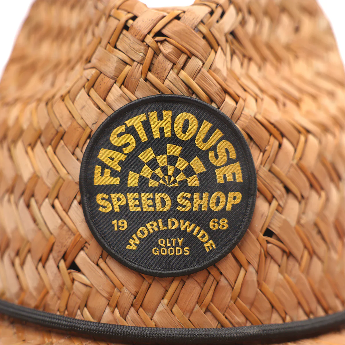Fasthouse Deco Straw Hat - Youth - Dark Natural - Image 2