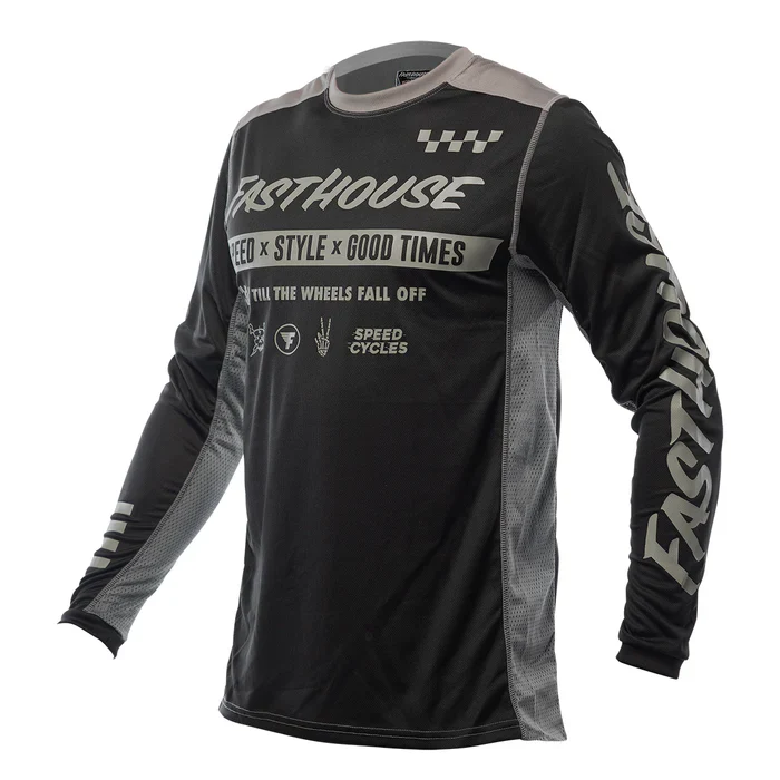 Fasthouse Domingo Jersey - Youth - Black