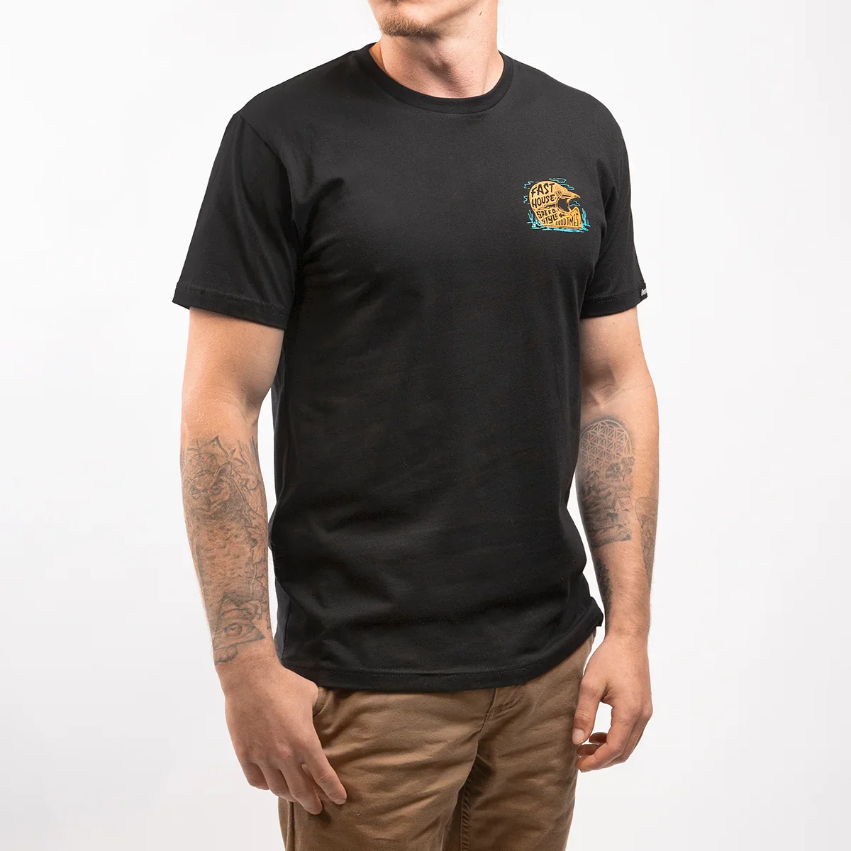 Fasthouse Dust Devil Tee - Black - Image 2