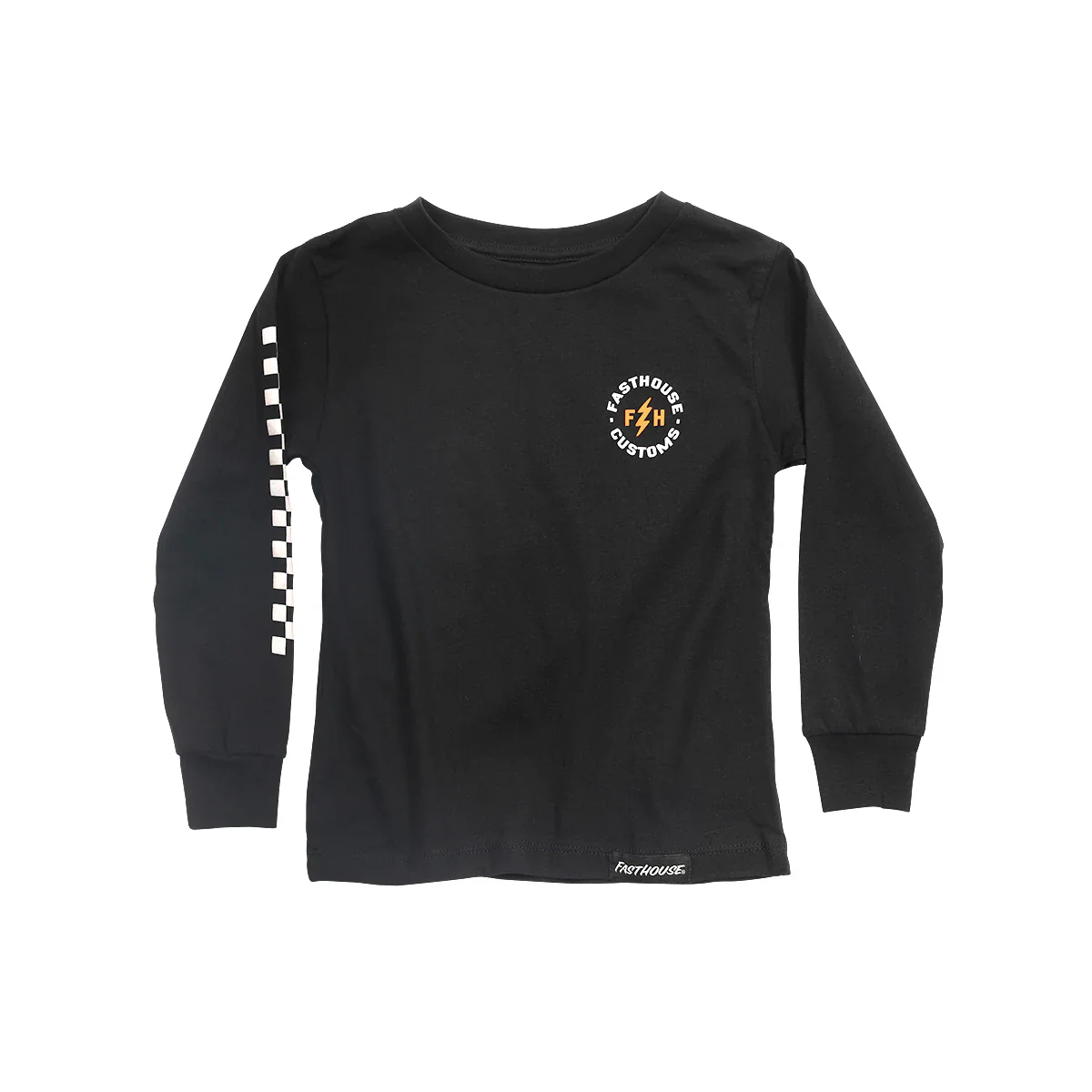 Fasthouse Easy Rider Long Sleeve Tee - Toddler - Black - Image 2