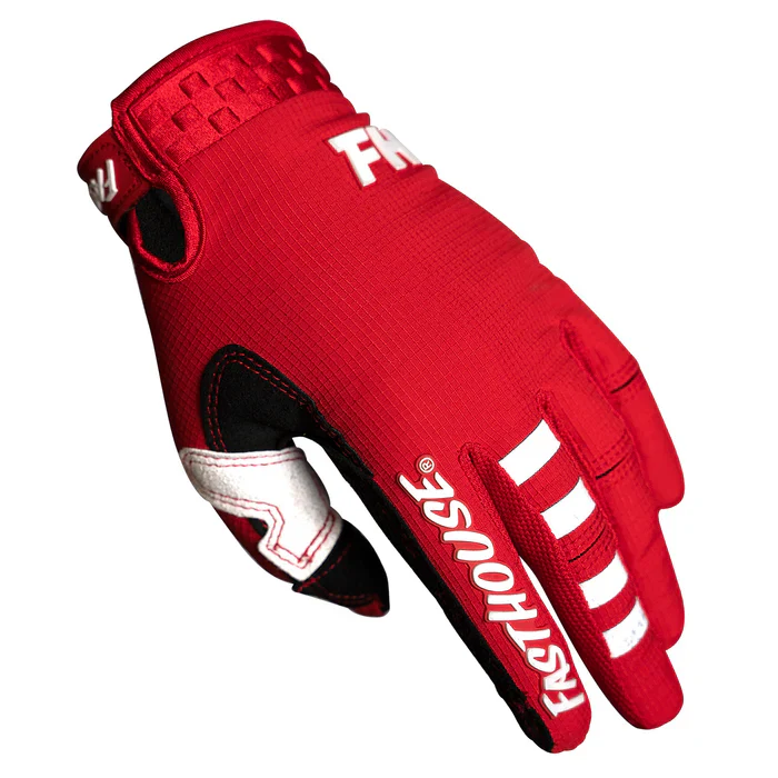 Fasthouse Elrod Air Glove - Red - Image 3