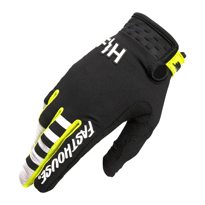 Fasthouse Elrod Astre Glove - Youth - Black-White