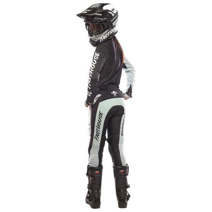 Fasthouse Elrod Evoke Pant - Womens - White-Black - Image 5