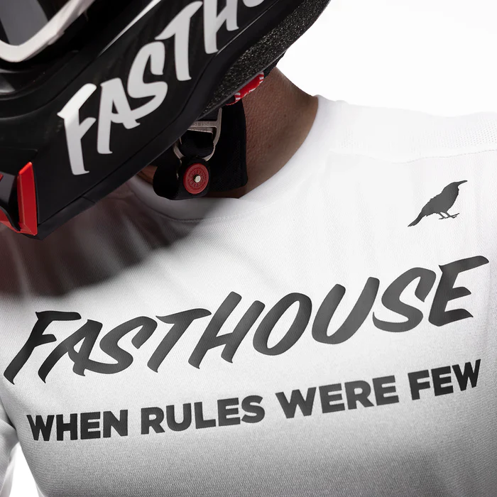 Fasthouse Elrod Nocturne Jersey - White-Gray - Image 4