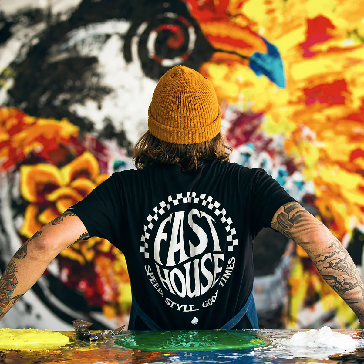 Fasthouse Fast Spade Tee - Black - Image 2
