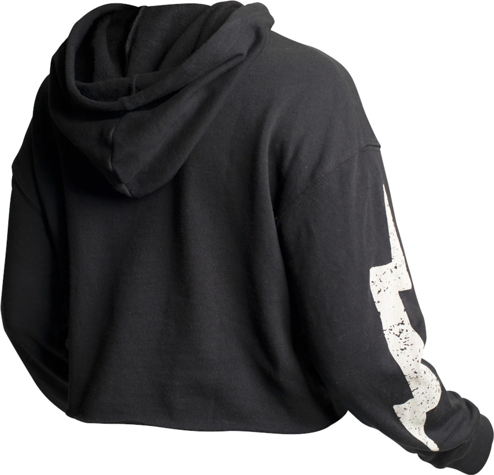 Fasthouse Feelgood Cropped Hoodie - Womens - Black - Image 2
