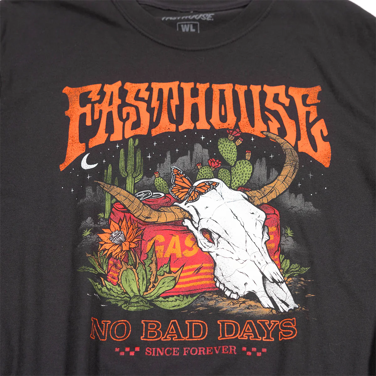 Fasthouse Forever Tee - Womens - Washed Black - Image 2