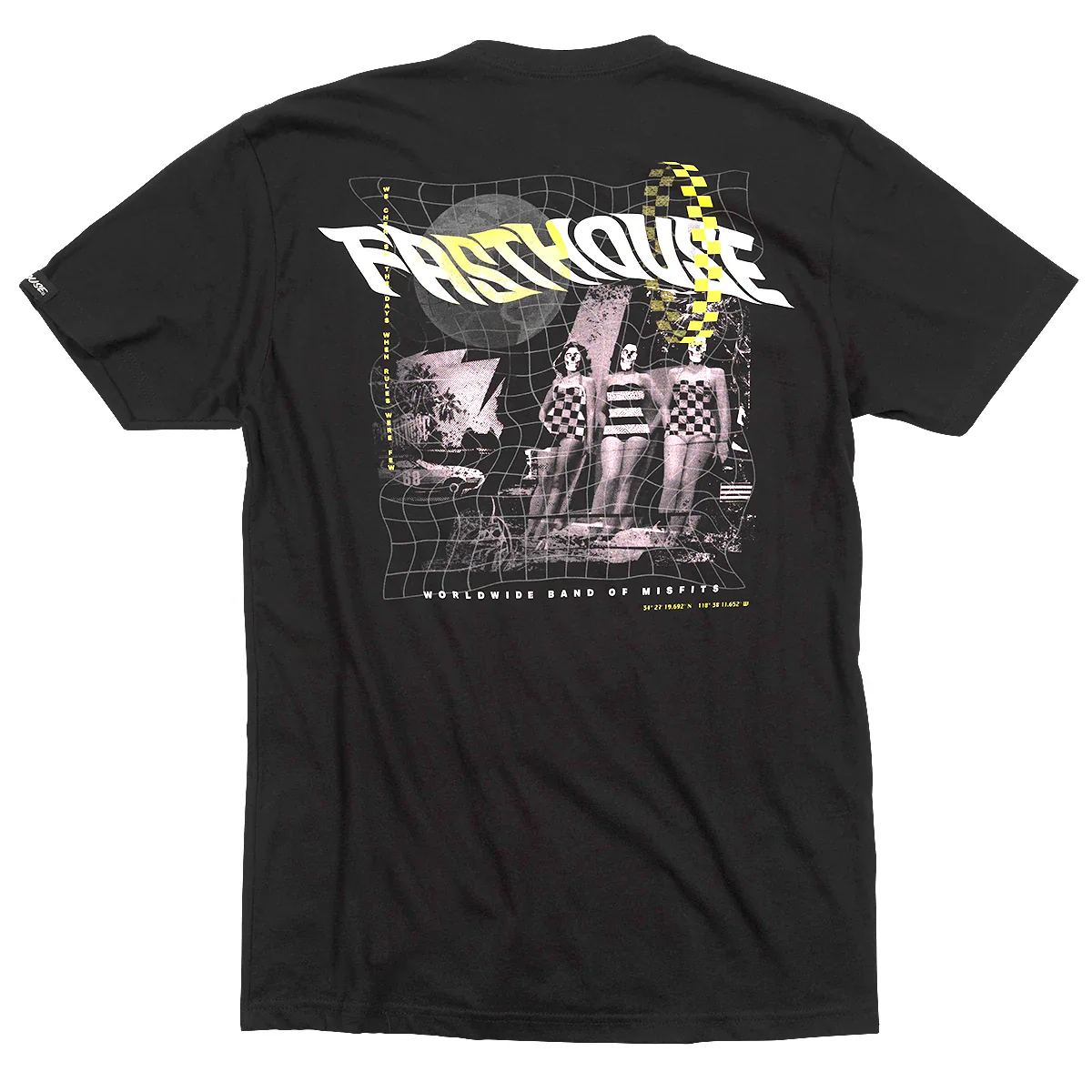 Fasthouse Glitch Tee - Black