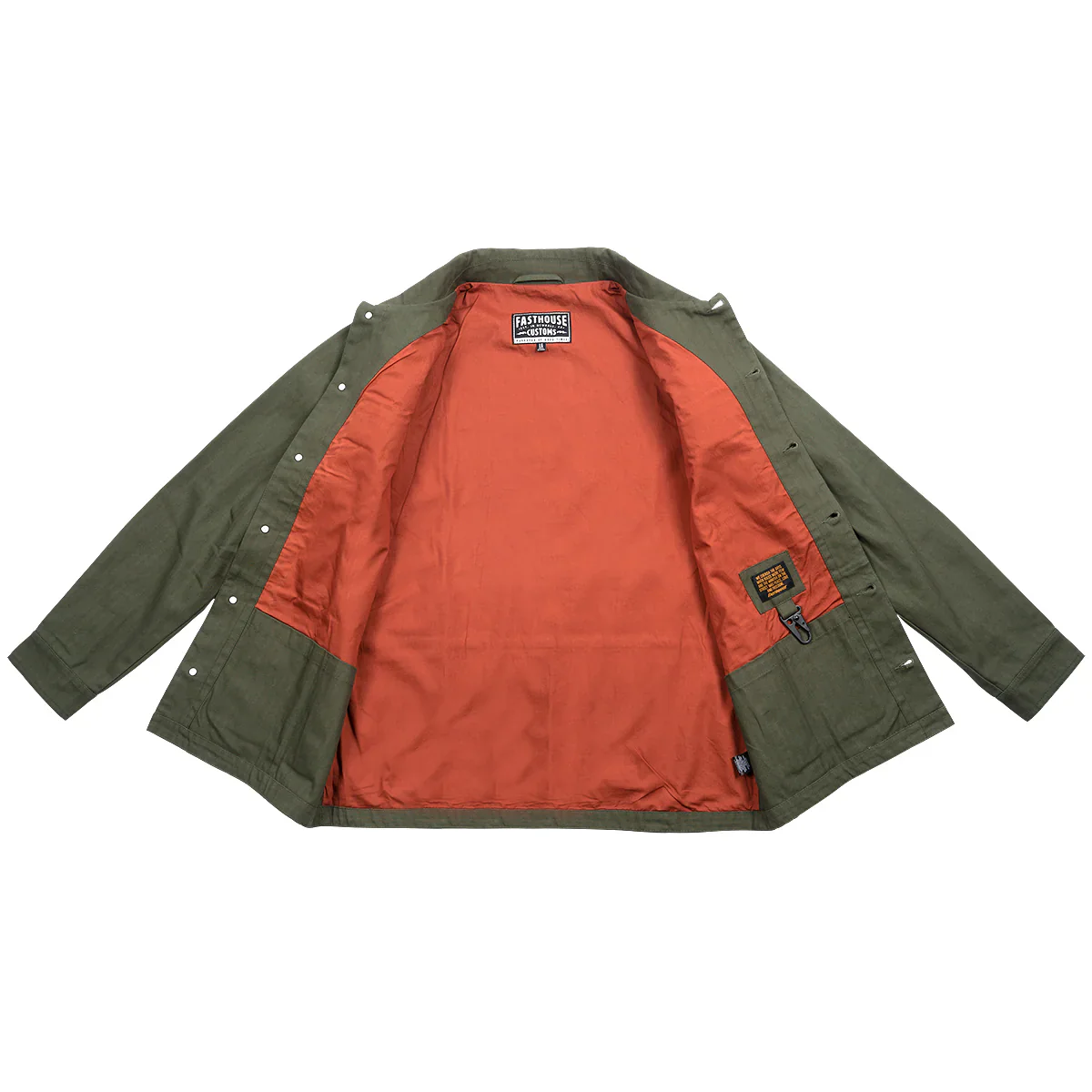 Fasthouse Grafter Chore Coat - Thyme - Image 3