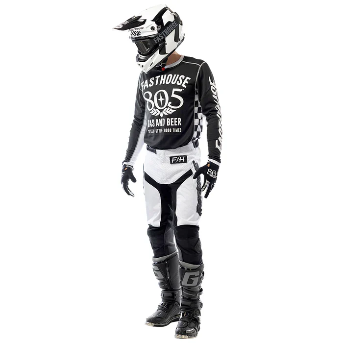 Fasthouse Grindhouse 805 Jersey - Black - Image 4