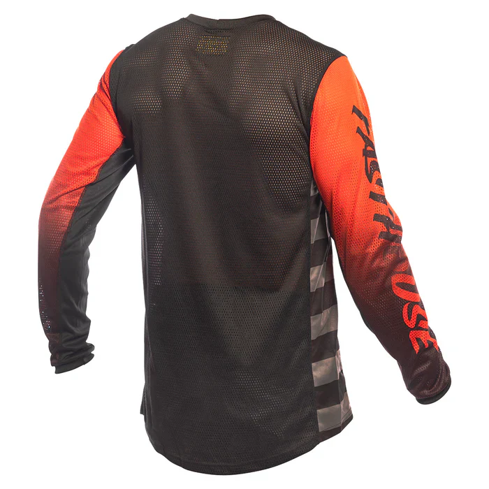 Fasthouse Grindhouse Air Cooled Asher Jersey - Infrared-Black - Image 2