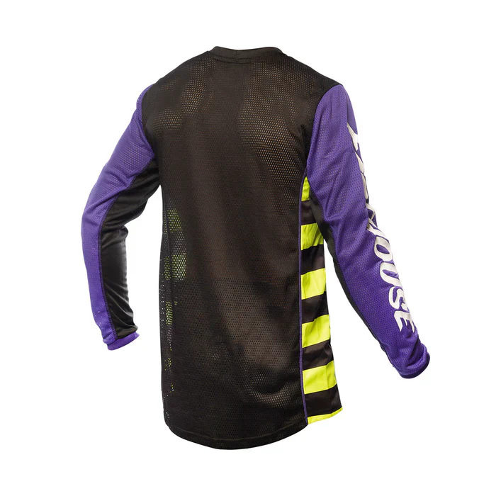 Fasthouse Grindhouse Air Cooled Originals Jersey - Purple-Black - Image 2