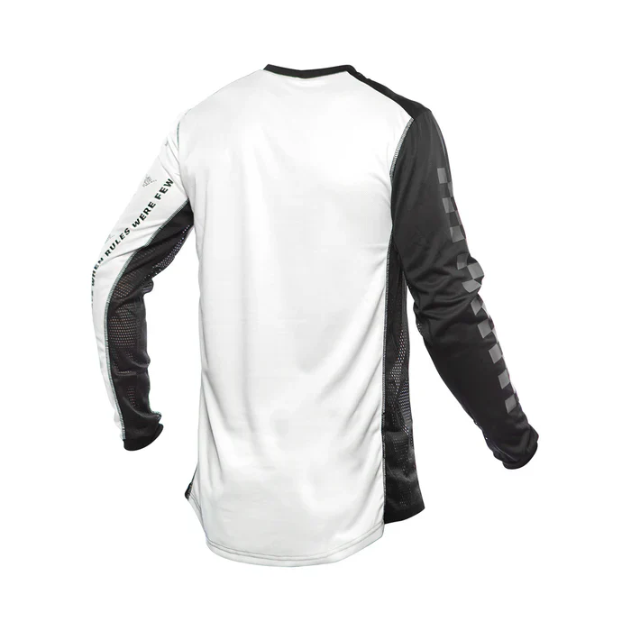 Fasthouse Grindhouse Haven Jersey - Youth - White-Black - Image 2