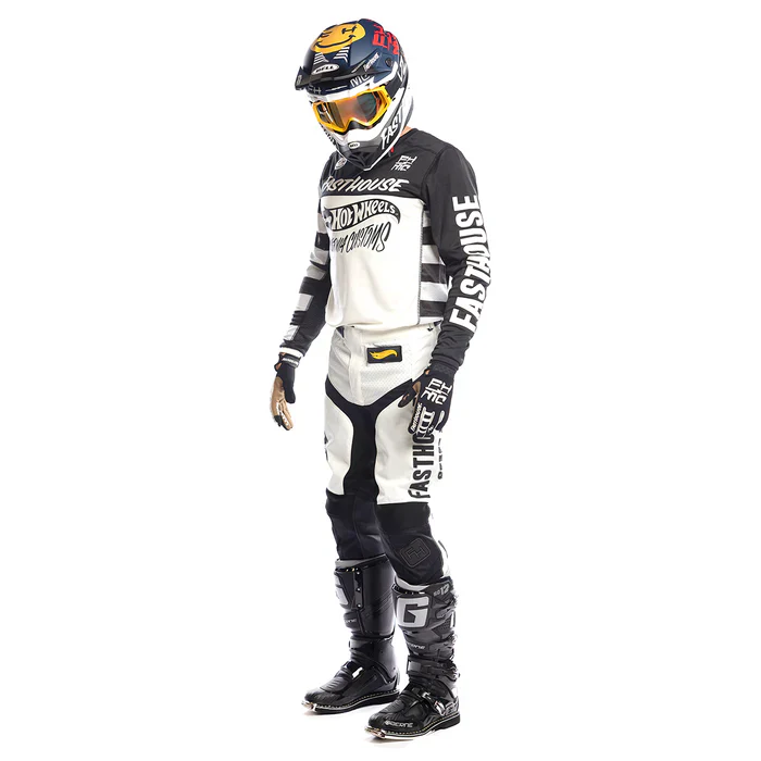 Fasthouse Grindhouse Hot Wheels Pant - White-Black - Image 11
