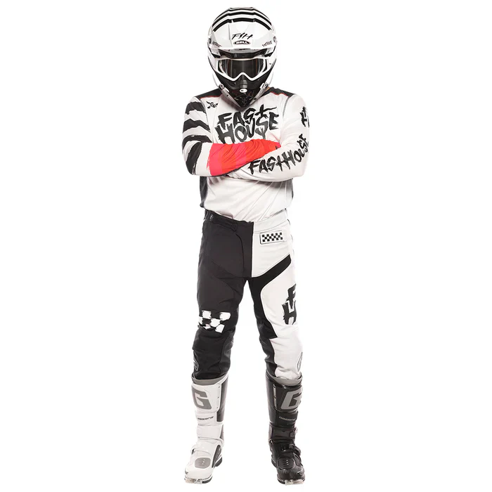 Fasthouse Grindhouse Jester Jersey - White - Image 4