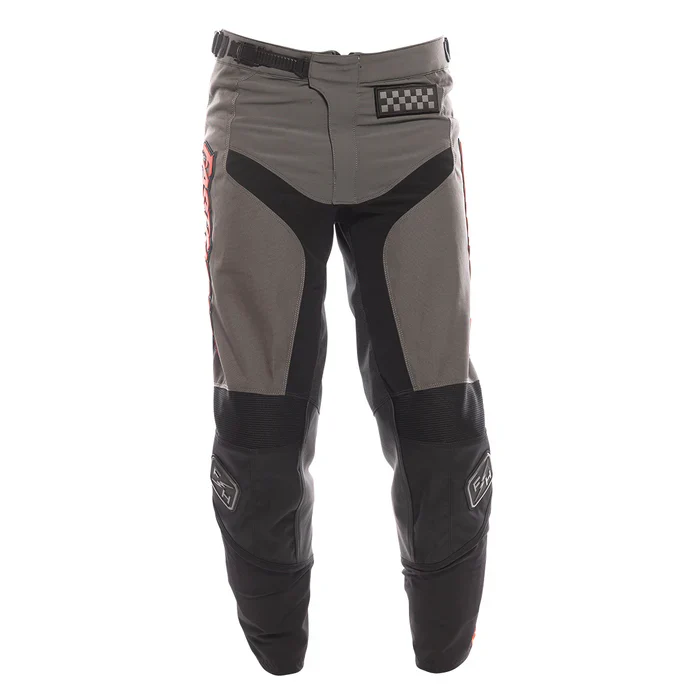 Fasthouse Grindhouse Pant - Youth - Gray-Red - Image 4