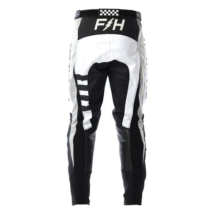 Fasthouse Grindhouse Pant - Youth - White-Black - Image 2