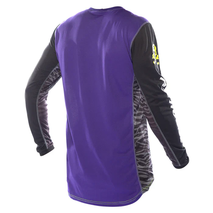 Fasthouse Grindhouse Rufio Jersey - Black-Purple - Image 2
