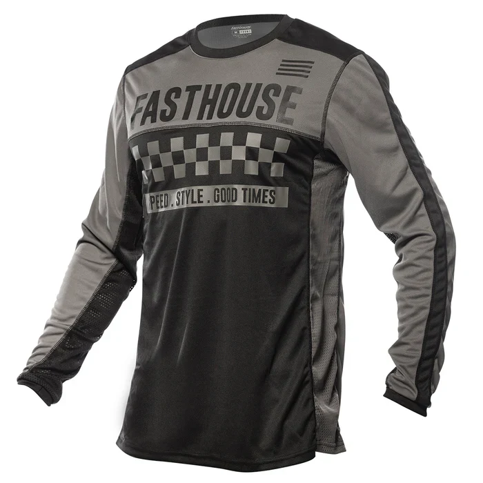 Fasthouse Grindhouse Torino Jersey - Black-Gray
