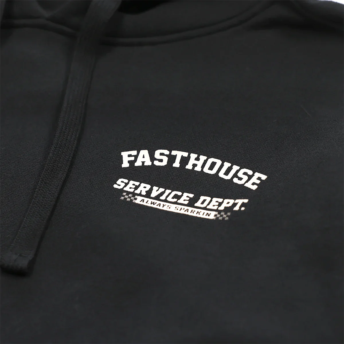 Fasthouse Ignite Hooded Pullover - Black - Image 5