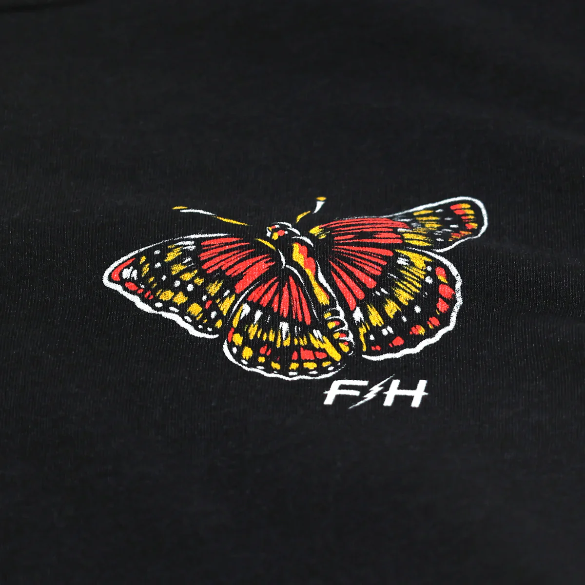 Fasthouse Illusion Tee - Womens - Black Slub - Image 3