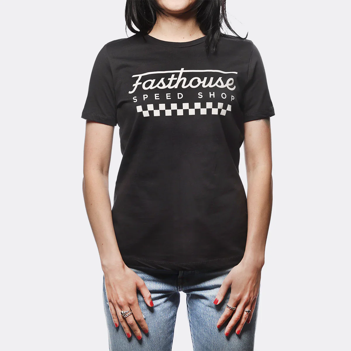 Fasthouse Keepsake Tee - Womens - Black - Image 2