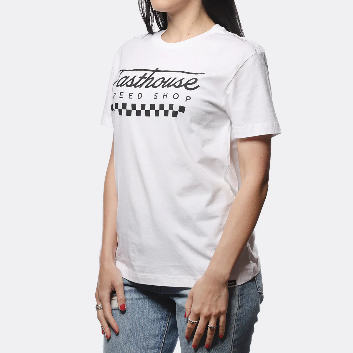 Fasthouse Keepsake Tee - Womens - White - Image 2