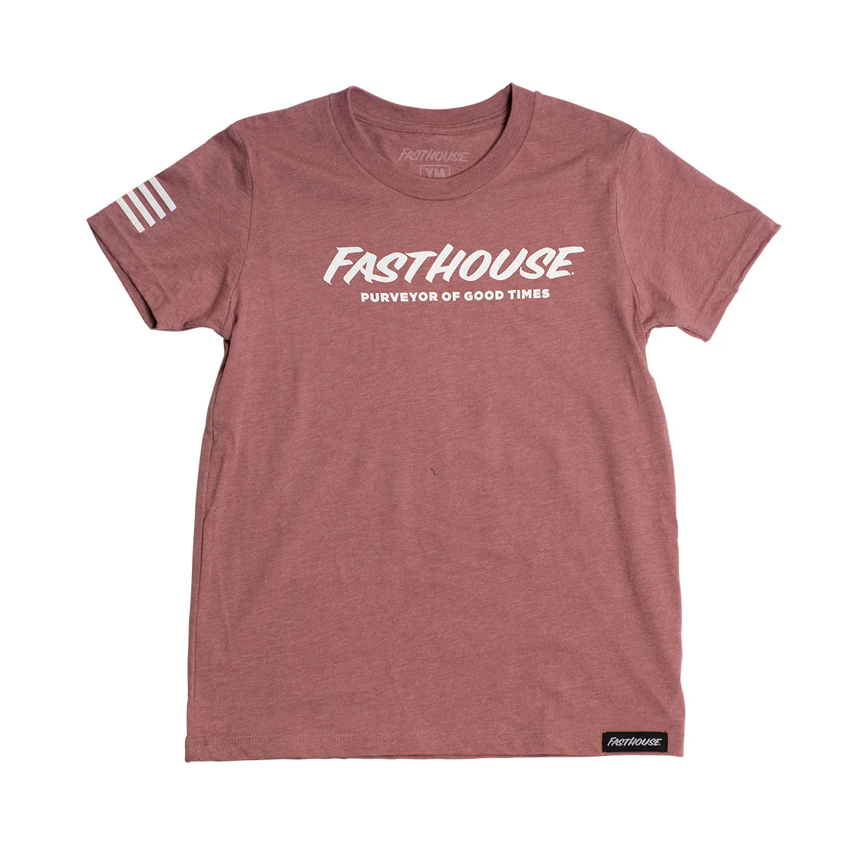 Fasthouse Logo Tee - Womens - Heather Mauve