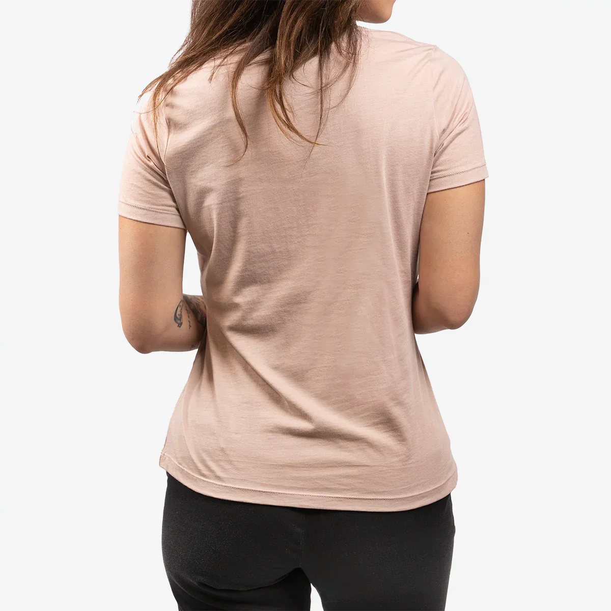 Fasthouse Macabre Tee - Womens - Heather Pink Gravel - Image 2