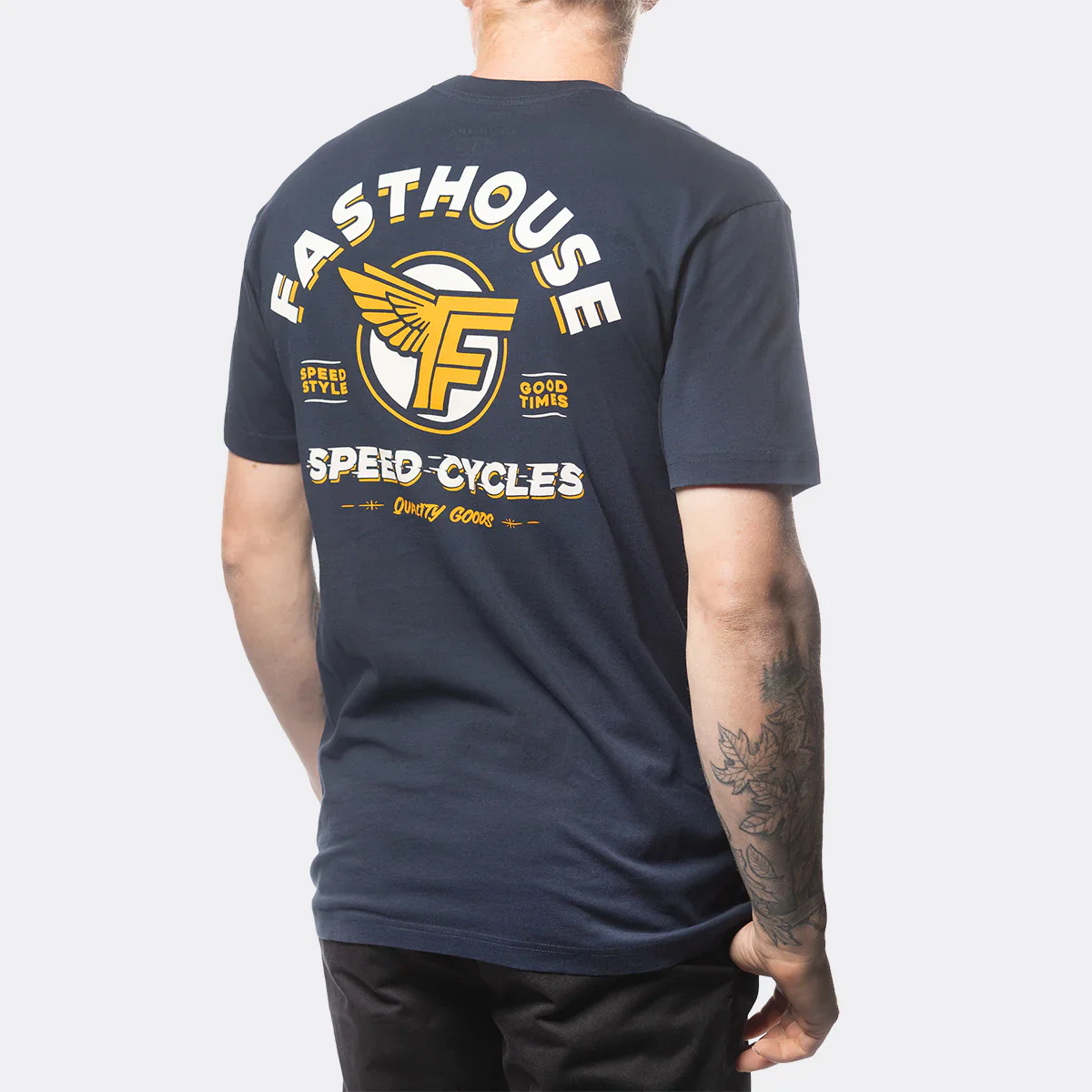 Fasthouse Malen Tee - Navy - Image 3