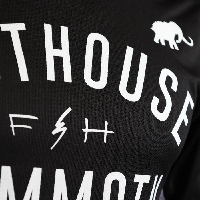 Fasthouse Mammoth Mountain Crew Jersey - Black - Image 3