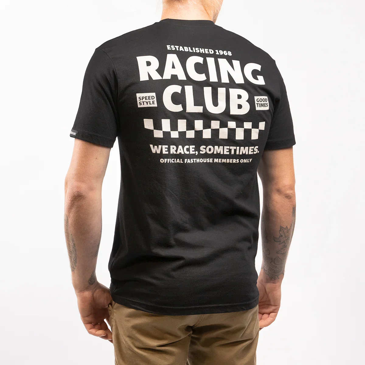 Fasthouse Members Only Tee - Black - Image 3