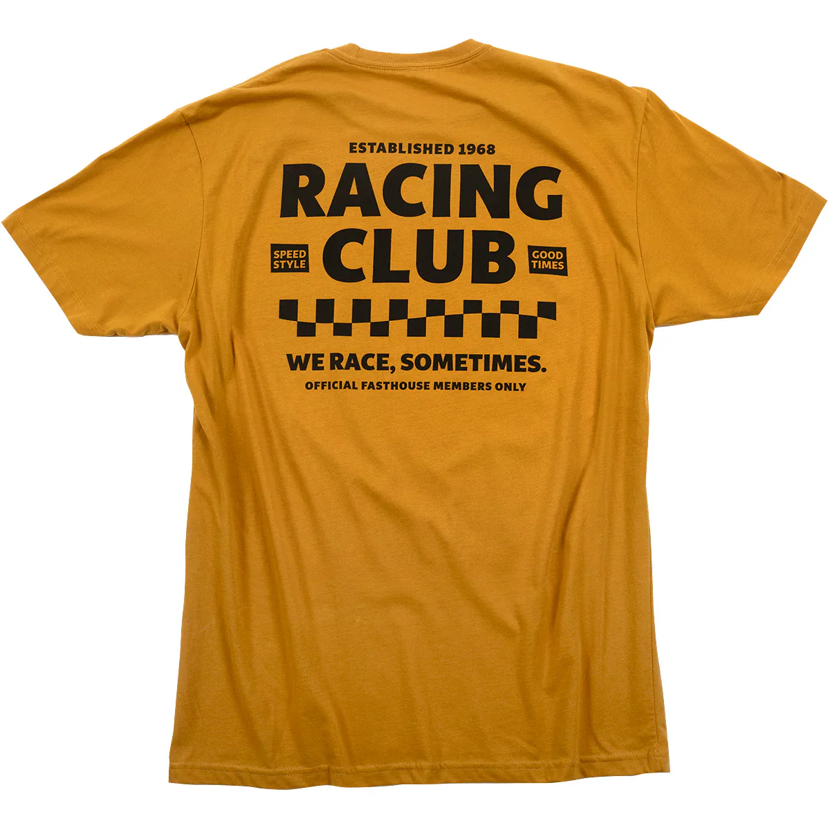 Fasthouse Members Only Tee - Vintage Gold