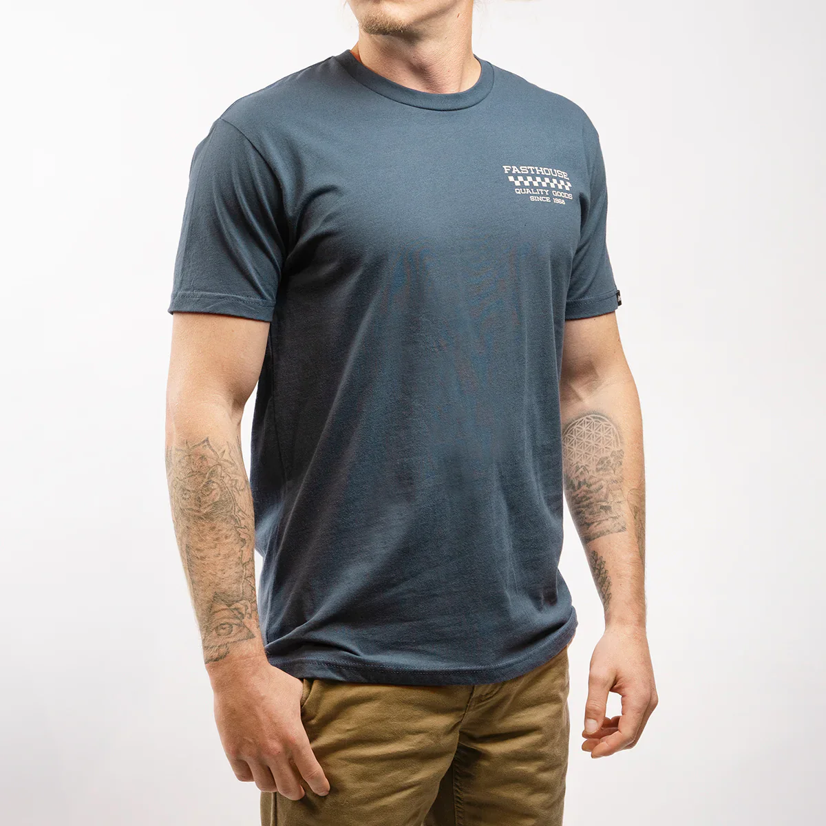 Fasthouse Nomad Tee - Indigo - Image 2