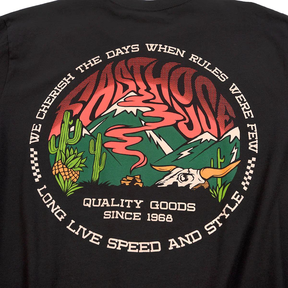 Fasthouse Nomad Tee - Youth - Black - Image 4