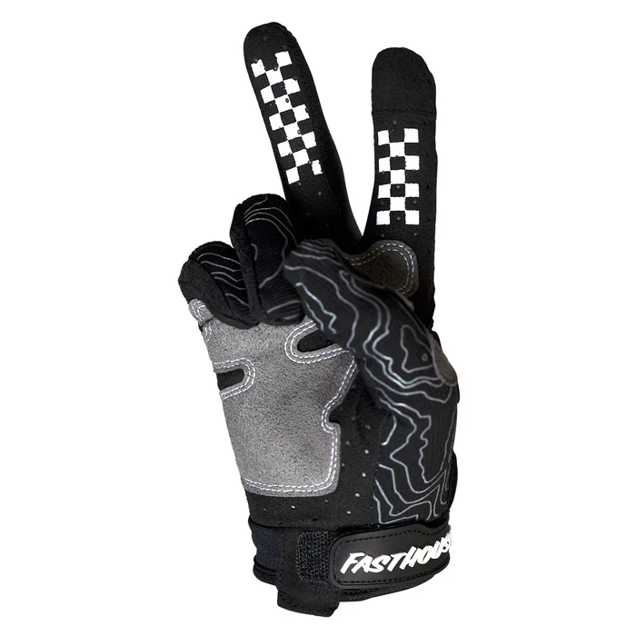 Fasthouse Off-Road Glove - Black-White - Image 4