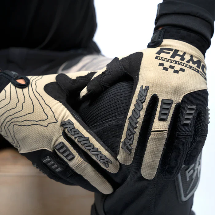 Fasthouse Off-Road Sand Cat Glove - Seneca-Black - Image 5