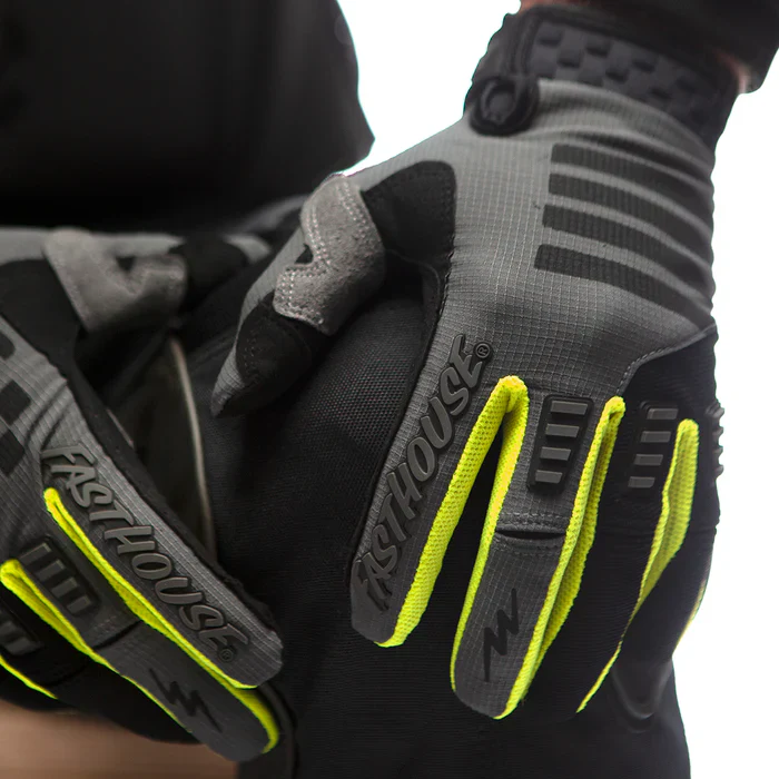 Fasthouse Off-Road Speed Style Charge Glove - Gray - Image 4