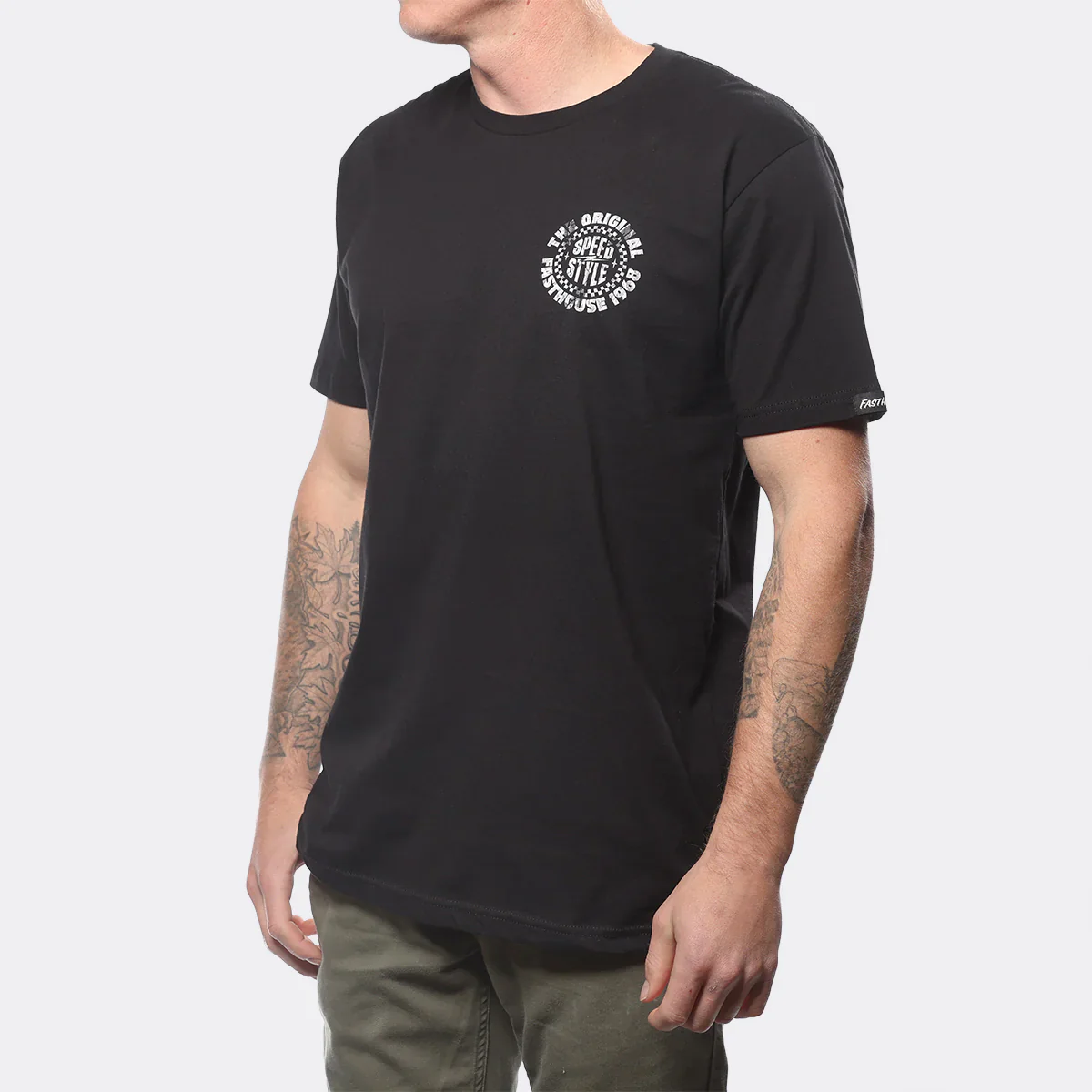 Fasthouse Origin Tee - Black - Image 3