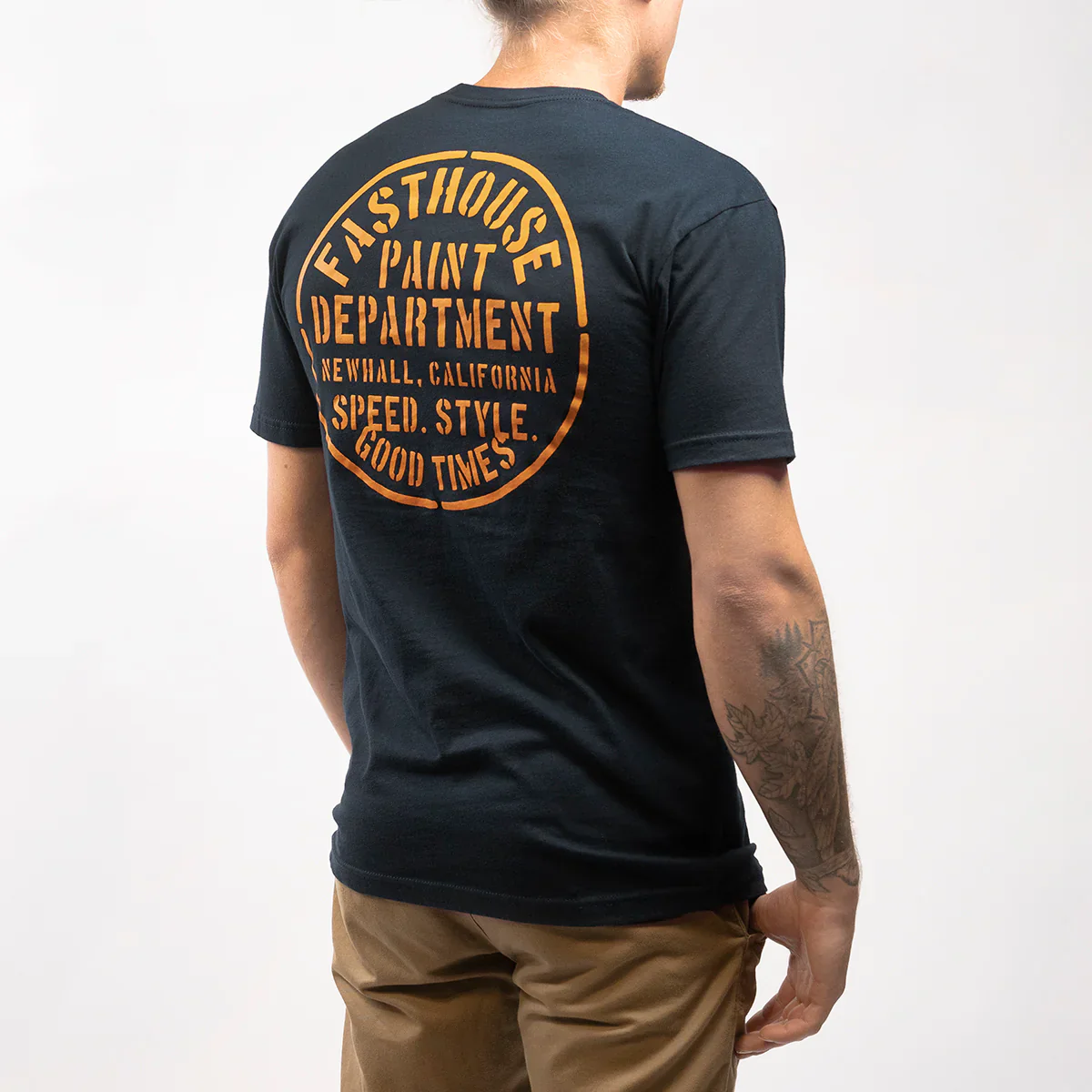 Fasthouse Paint Dept Tee - Navy - Image 3