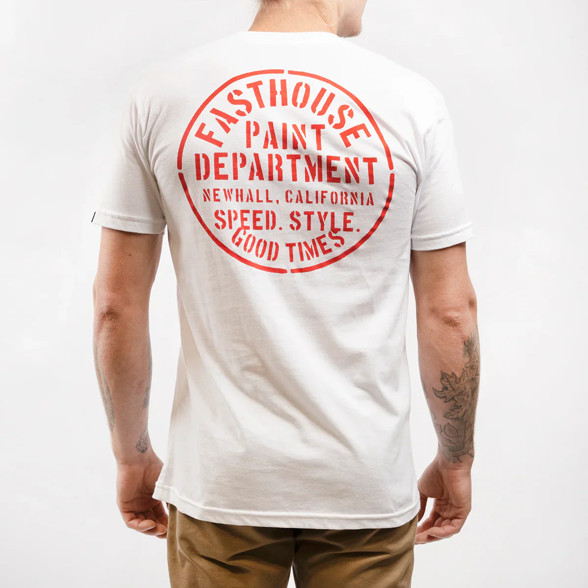 Fasthouse Paint Dept Tee - White - Image 3