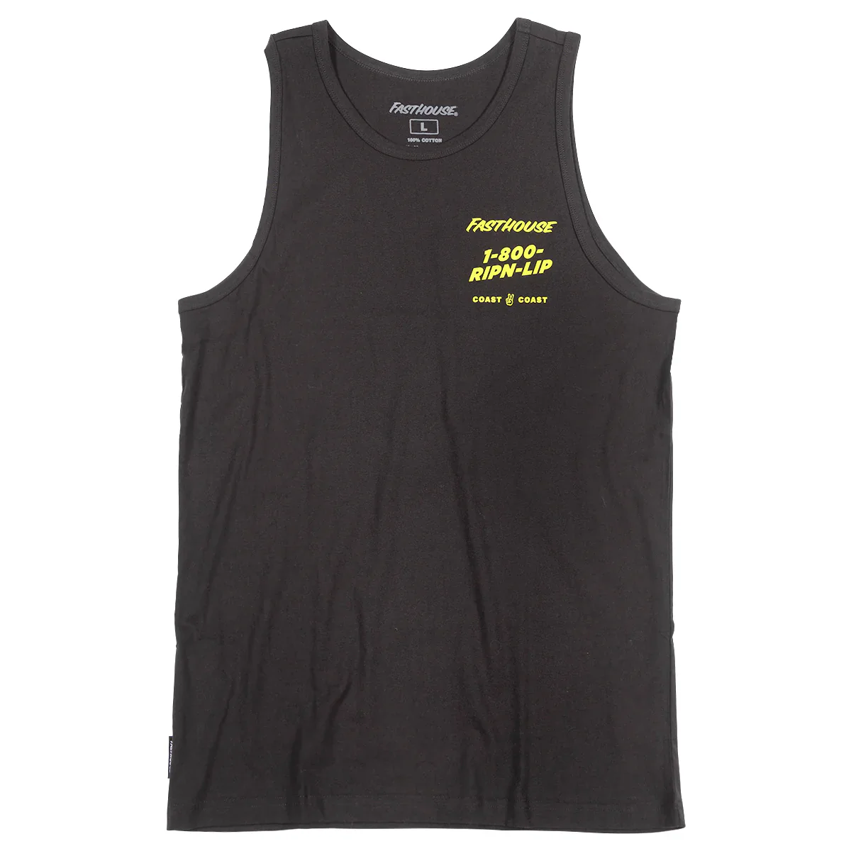 Fasthouse Panama Tank - Black - Image 4