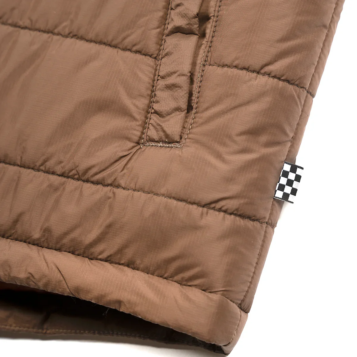 Fasthouse Prospector Puffer Vest - Black-Brown - Image 6